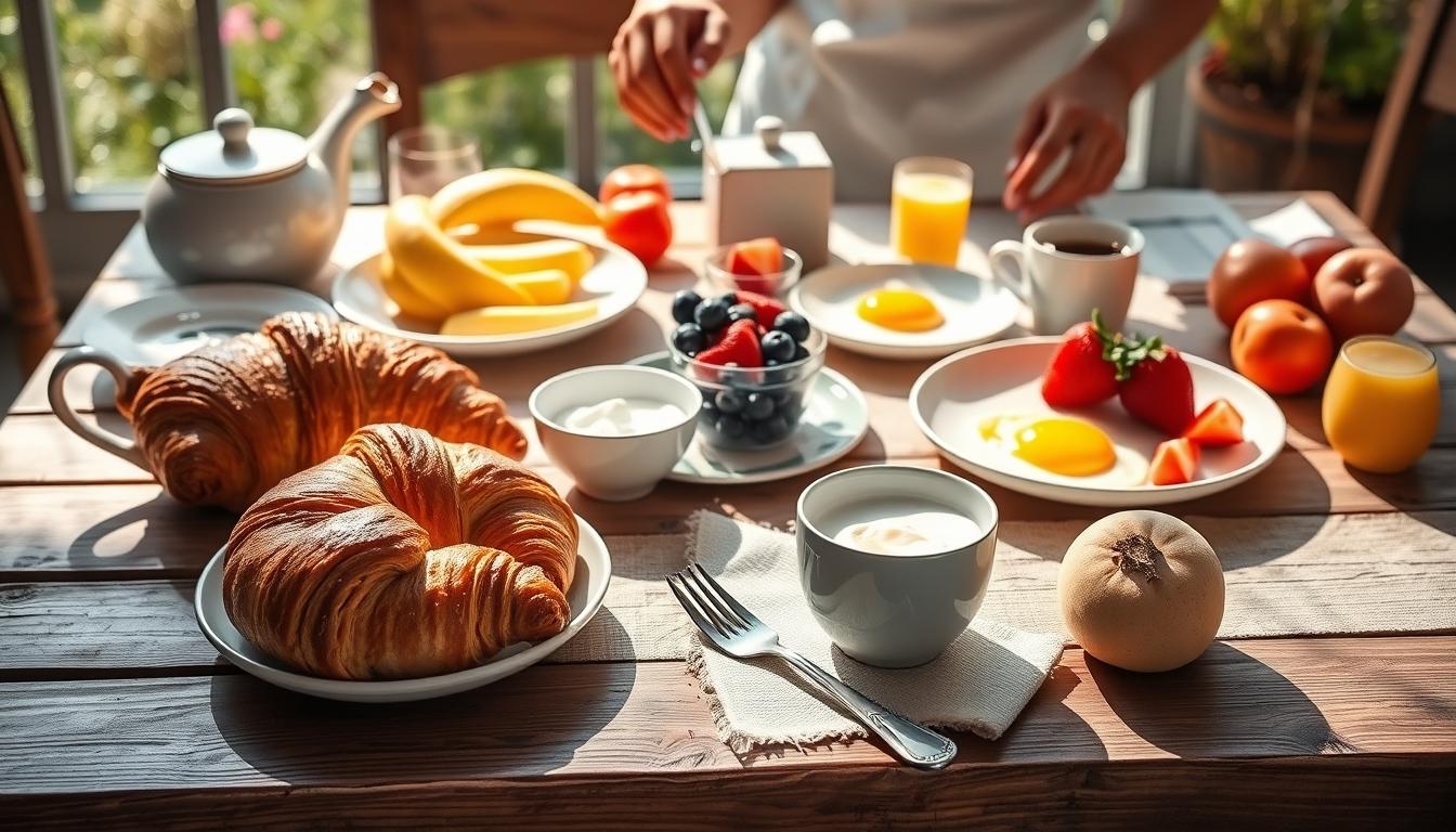 Seasonal meal prepared in a home kitchen