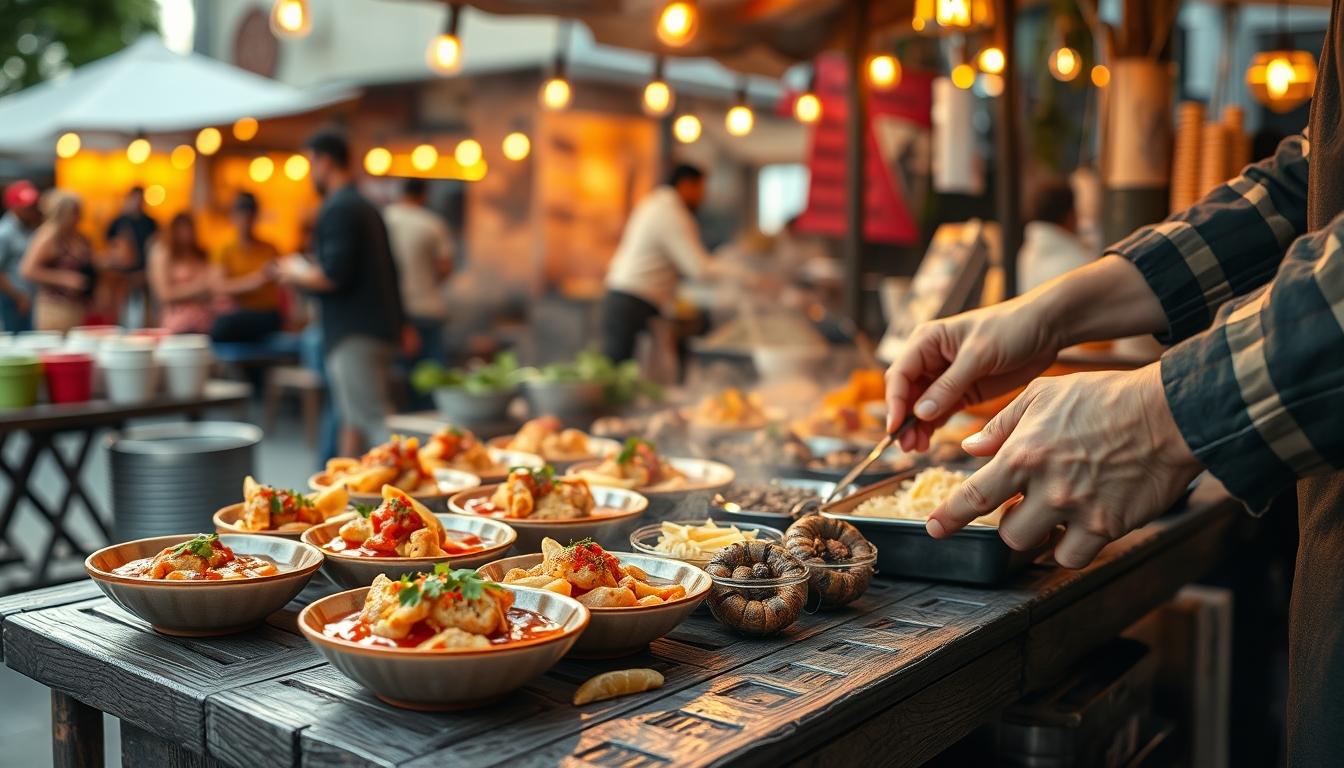 Home cook preparing ingredients in the kitchen